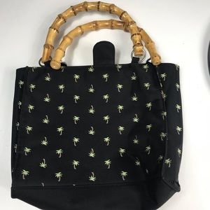 Sunny Hawaii Black Nylon Bag.